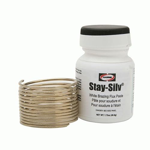 Brazing Kit, 1225-1370 F, w/1.75 oz Flux - Poueer