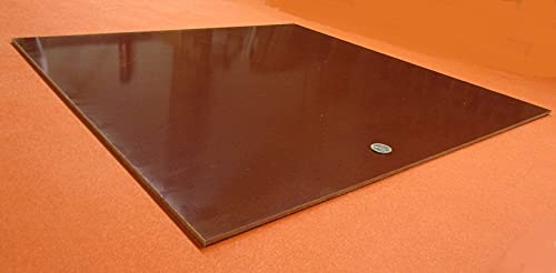 Micarta Canvas CE Phenolic Sheets .188' (3/16') Thick x 24' x 24' - Poueer