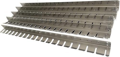 305 Stainless Steel Rack Wall Hanging Frame For Endotracheal Tubes Veterinaria Equipment(2.0-14,70cm) - Poueer