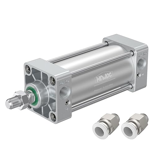 Aluminum pneumatic cylinder air cylinder Bore 100mm stroke 200mm 8 Inch large thrust SC100X200 - Poueer