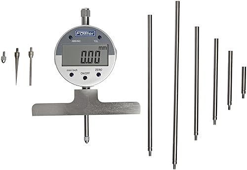 Fowler 54-125-777-0 X-Series Electronic Depth Gage with 0-22'/558mm Measuring Range - Poueer