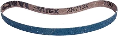 6 inch x 123 inch, 80 Grit, KK752X (General Grade), X-Weight, Aluminum Oxide (A/O), Abrasive Sanding Belts, 10-Pak - Poueer