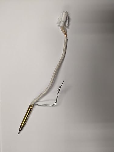 Thermocouple for Rinnai gas 55 cup rice cooker and similar, silver/white, RR82-41318-02 - Poueer