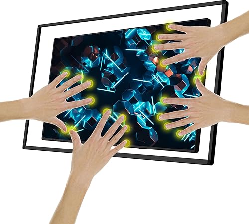 Enhance Your Interactive Experience with 50 Inch Multi-Touch Infrared Touch Overlay | USB Free Driver | HID Compatible - Ideal for IR Touch Screen Panel or Interactive Display - SpecialTouch - Poueer