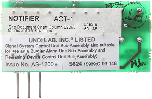 Notifier ACT-1 Audio Coupling Transformer Module Accessory - Poueer