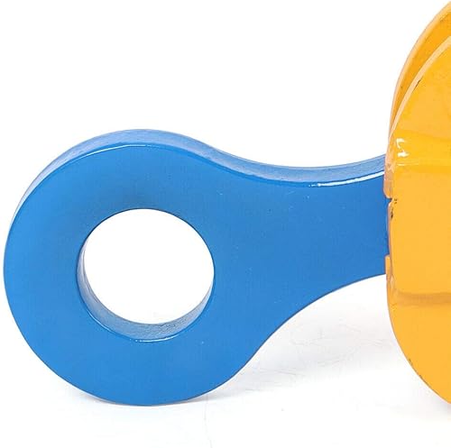 Vertical Plate Lifting Clamp 6600lbs 3T Lifting Clamp with Lock Hoist Hook Chain Industrial Steel Plate Clamp Sheet Metal Lifting Clamp Plate Lifting Clamp Handling Lifting Equipment - Poueer