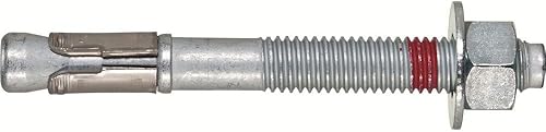 Hilti 387515 Kwik Bolt TZ Carbon Steel 1/2-Inch x 7-Inch Expansion Anchor, 20-Pack - Poueer