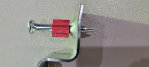 Ramset 3/8' Threaded Rod Hanger w/Premium PowerPoint Pin Box of 100 - Poueer