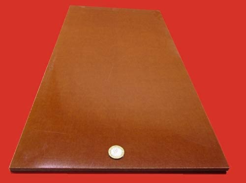 Micarta Linen LE Phenolic Sheets .312' (5/16') Thick x 12' x 24' - Poueer