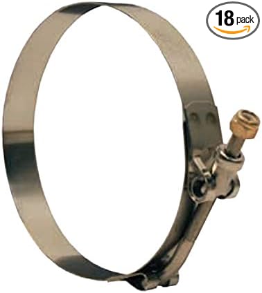 Dixon Valve STBC1665L, 16.20' - 16.77' Long Bolt T-Bolt Clamp (Pack of 18 pcs) - Poueer