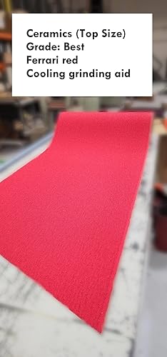 6 inch x 123 inch, 80 Grit, KK752X (General Grade), X-Weight, Aluminum Oxide (A/O), Abrasive Sanding Belts, 10-Pak - Poueer