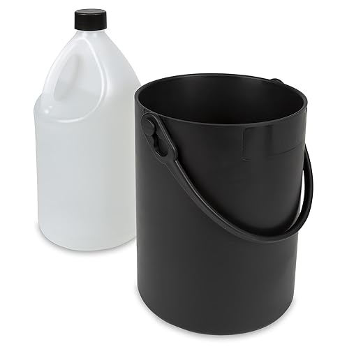 Safety Bottle Carrier, 1.5 Liter Capacity, Black - Poueer