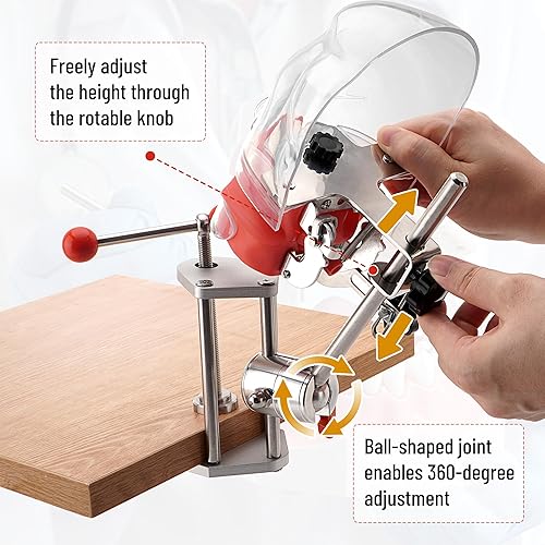 4E 4E's USA Dental Bench-Mounted Training Manikin: Phantom Head Model with Desk Clamp, Head Base, Facemask & Drainage Tube, Ideal for Demonstration & Education - Poueer
