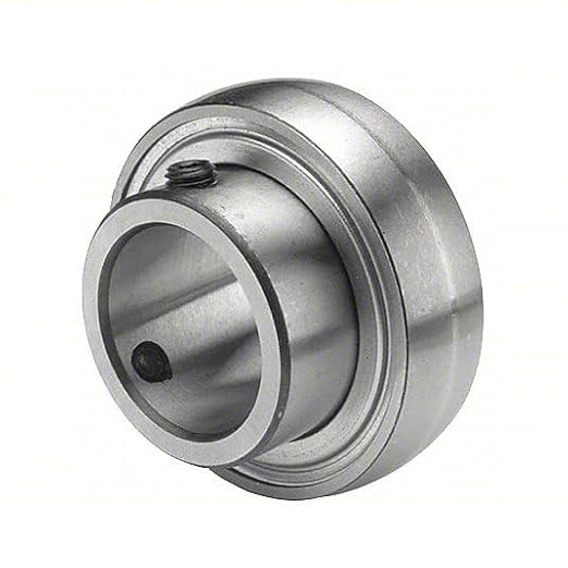 2-Pack - 1-3/16' SB206-19 Insert Bearing, Set Screw Type (Spherical & Cylindrical) - Poueer