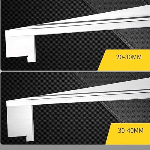 iDili Stainless Steel Digital Wedge Feeler Gauge, Mechanical Feeler Gauge Gap Gauge Detection of Inclined Surfaces(0.2-10mm) - Poueer