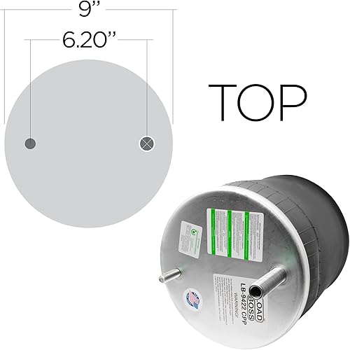 Load Boss LB9422 Air Spring - Replaces Firestone W01-358-9422 - Poueer