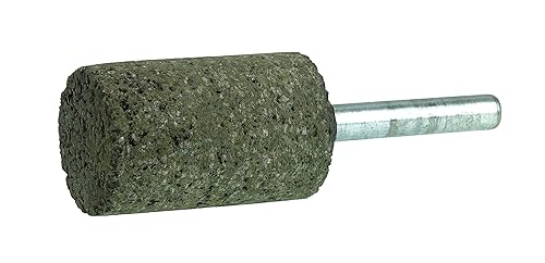 Weiler 68338 Tiger ZIRC W221 Portable Mounted Point, RZA24-U 1' x1-1/2 with 1/4' Stem, (Pack of 10) - Poueer