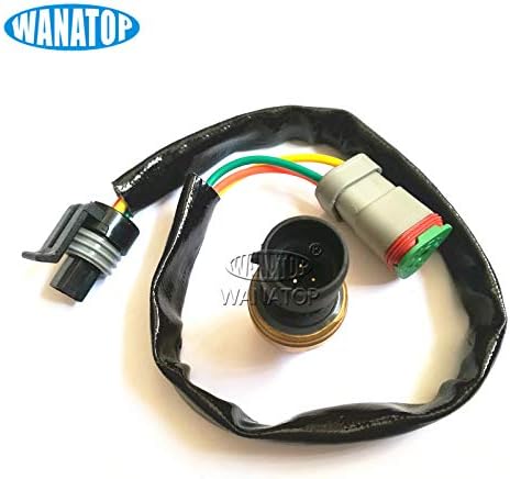 New Heavy Duty Pressure Transmitter 194-6724 1946724 for Cat Caterpillar C15 C12 - Poueer