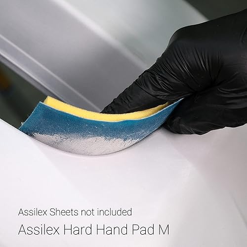 Eagle 971-0094 - Super Assilex Pad M-HARD for Coarser Grits of Assilex Sheets - 4 pads - Poueer