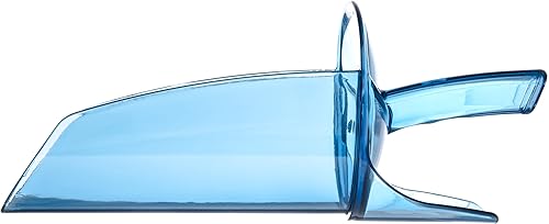 San Jamar SI9500 Polycarbonate Saf-T-Scoop Only, 64oz to 86oz, for Ice Machine, Blue - Poueer