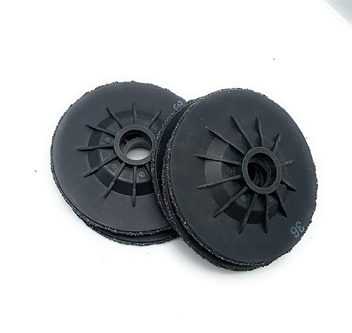 SIGNI 5 Pack SiC Plastic Back Grinding Wheel for Granite/Marble/Concrete and Glasses (4.5 INCH, 8 GRIT) - Poueer