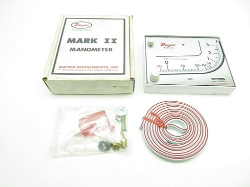 DWYER Model 25 Mark II Manometer -0.05-0-3IN-H2O D599980 - Poueer