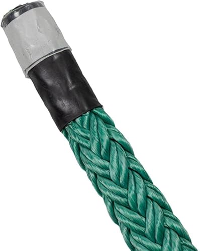 ROPE Logic Samson 3/4IN TENEX Eye Sling 12FT Arborist Rigging,Green - Poueer