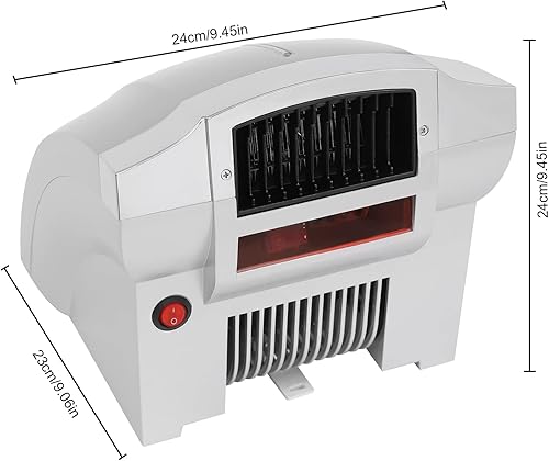 Automatic Hand Dryer 1000W Automatic Jet Hand Dryer with Drip Tray Hand Dryer Electric Automatic Air Hand Dryers Commercial Hand Dryer with Plug and Drain Tank for Industry Business Restrooms - Poueer