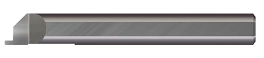 Micro 100 FGC3-250-020-025 Face Grooving Tool, .020' Width, .025' Proj, 1/4' Min Bore Dia, 1' Max Bore Depth, 1/8' Offset, 1/4' Shank Dia, 2-1/2' OAL, Uncoated - Poueer