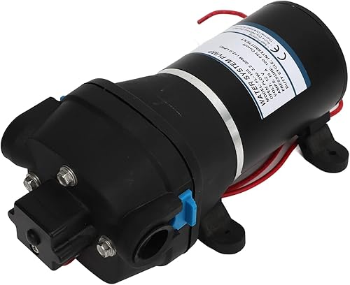 EVTSCAN Diaphragm Water Pump High Pressure Electric Micro Booster, Positive Displacement Pump DC12V 100psi 3.2GPM - Poueer