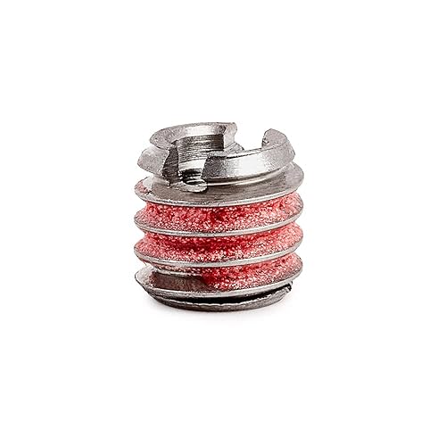 E-Z LOK Metal Thread Repair Kit Tool and Stainless Steel Threaded Inserts Standard Wall 8-32 x 5/16-18 - Poueer