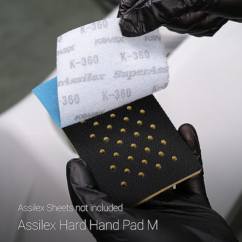 Eagle 971-0094 - Super Assilex Pad M-HARD for Coarser Grits of Assilex Sheets - 4 pads - Poueer