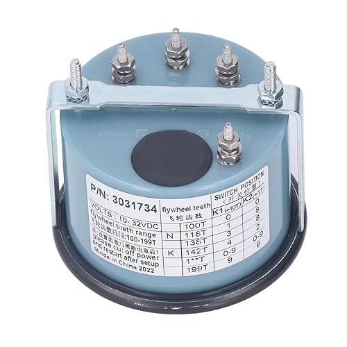 Engine Tachometer 3031734 Digital Timer0 Instrument Box Pressure Gauge Generator Set Instrument Box 0 3000Rpm 10 32Vdc Tachometer Tachometers - Poueer