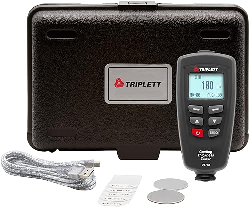 Triplett CTT42 Coating Thickness Tester for Ferrous and Non-Ferrous Substrates - Poueer