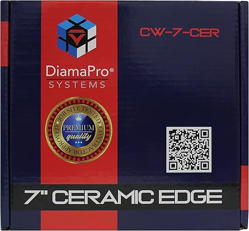 Ceramic Edge Threaded 7 Inch Ceramic Concrete Grinding Cup Wheel Grinding, Preparation, & Removing Coating (30 Grit) - Poueer