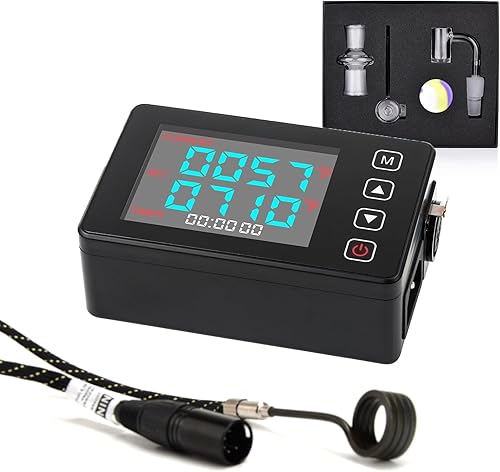 Digital Temperature Controller with Accessories, Touch Screen, Box Package - Poueer