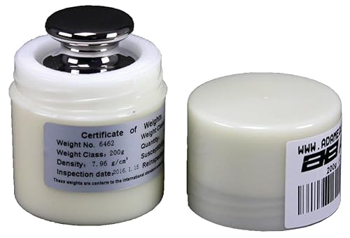 Adam Equipment ASTM 2-200g - ASTM Weights - Capacity: 200g, Readability - Poueer