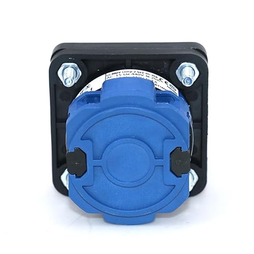 SZW26/LW26-20 20A 660V Off-ON One Pole Two Position 64X64 48X48 mm Panel Electric Rotary Universal Changeover Cam Switch(C02.1 Off ON 48X48mm) - Poueer