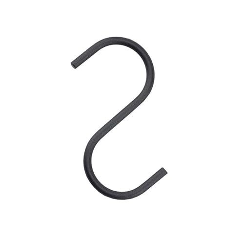 NAHANCO SHKSMRS Raw Steel Jeans Hook, 4' (Pack of 50) - Poueer