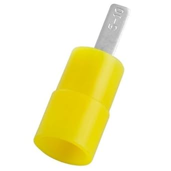 Morris Products 11846 Nylon Insulated Blade Terminals 12-10 .110 x .039, 100-Pack - Poueer