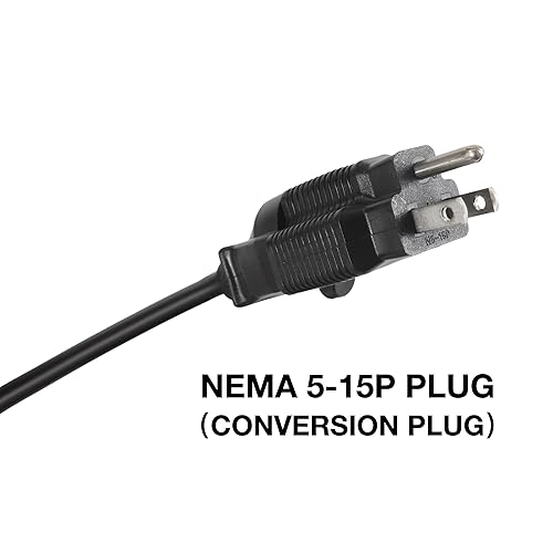 240V 3000W Titanium Immersion Bathtub and Swimming Pool Water Heater,Fully Submersible Portable Electric Heater,30 Galons Bathtub Heater,Seawater Aquaculture,NEMA 6-15P Plug,100% Waterproof - Poueer