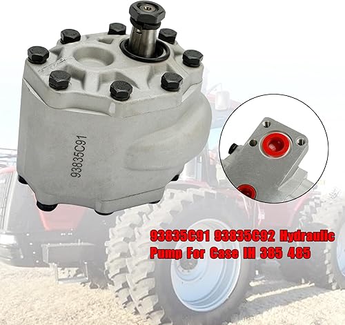 93835C91 Hydraulic Gear Pump 93835C92 Fit For Case 385 454 464 485 574 585 674 885 - Poueer