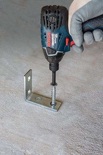 Simpson Strong-Tie THDB25312CS Titen HD 1/4 in. x 3-1/2 in. Zinc-Plated Countersunk Head Heavy-Duty Screw Anchor (50-Qty) - Poueer