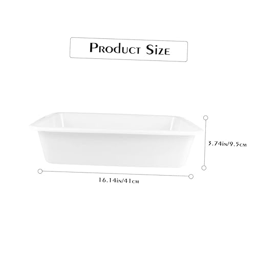 3pcs Tray Acid Alkali Resistance Compact Tray Chemical Experiment Apparatus - Poueer