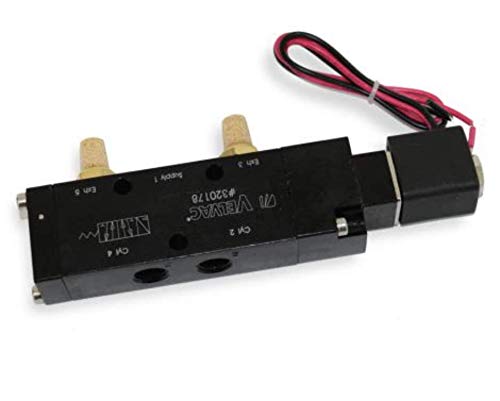 320178 -- 4-WAY ELECTRONIC SOLENOID VALVE (Direct Replacement for Velvac 320131) - Poueer