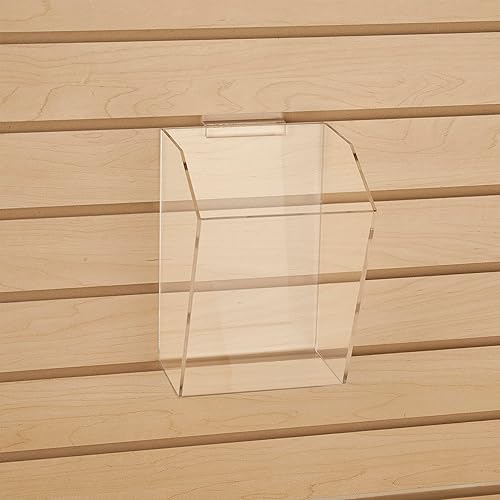 Econoco HP/DB69 Modular Dump Bin, 6' Width x 9' Height, Clear (Pack of 12) - Poueer