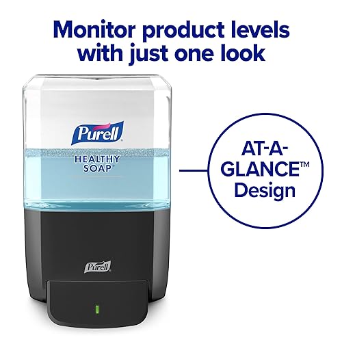 PURELL HEALTHY SOAP Fresh Scent Foam, 2000 mL Foam Hand Soap Refill for PURELL FMX-20 Manual Soap Dispenser (Pack of 2) – 5215-02 - Manufactured by GOJO, Inc. - Poueer