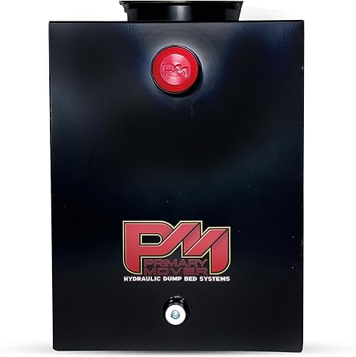 15 Quart Metal Square Hydraulic Reservoir (To insure proper fit check dimensions.) Hydraulic Power Unit Replacement Reservoir - Poueer