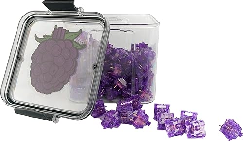 THE KEY DOT CO TheKey.Company BlackBerry Clicky Tacticle Keyboard Switches (110 Switches) - Poueer