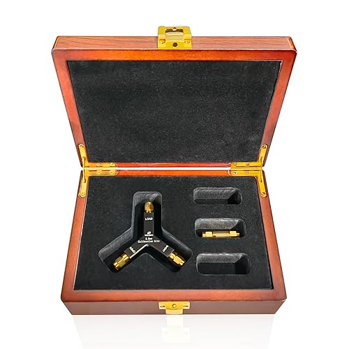 TOJOIN 3.5mm-K Calibrator CalKit with Standard, Compatible with 85033E Standard Mechanical Calibration kit, DC to 9 GHz, Calibration Torque 0.9N/m, with a SMA Female to Female straightthrough Adapter - Poueer